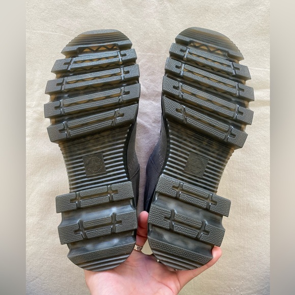 Dr. Martens Atlas Corran Mary Jane Gray Suede Platform Heeled Oxfords Women’s 11 - Picture 13 of 14